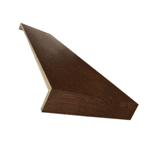 Mountain Deep Smoked Bullnose Stair Tread Rustic Oak
