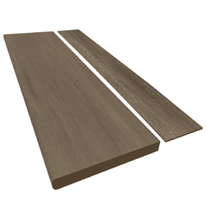Milani Dark Oak Wood Grain Bullnose Stair Tread & Riser