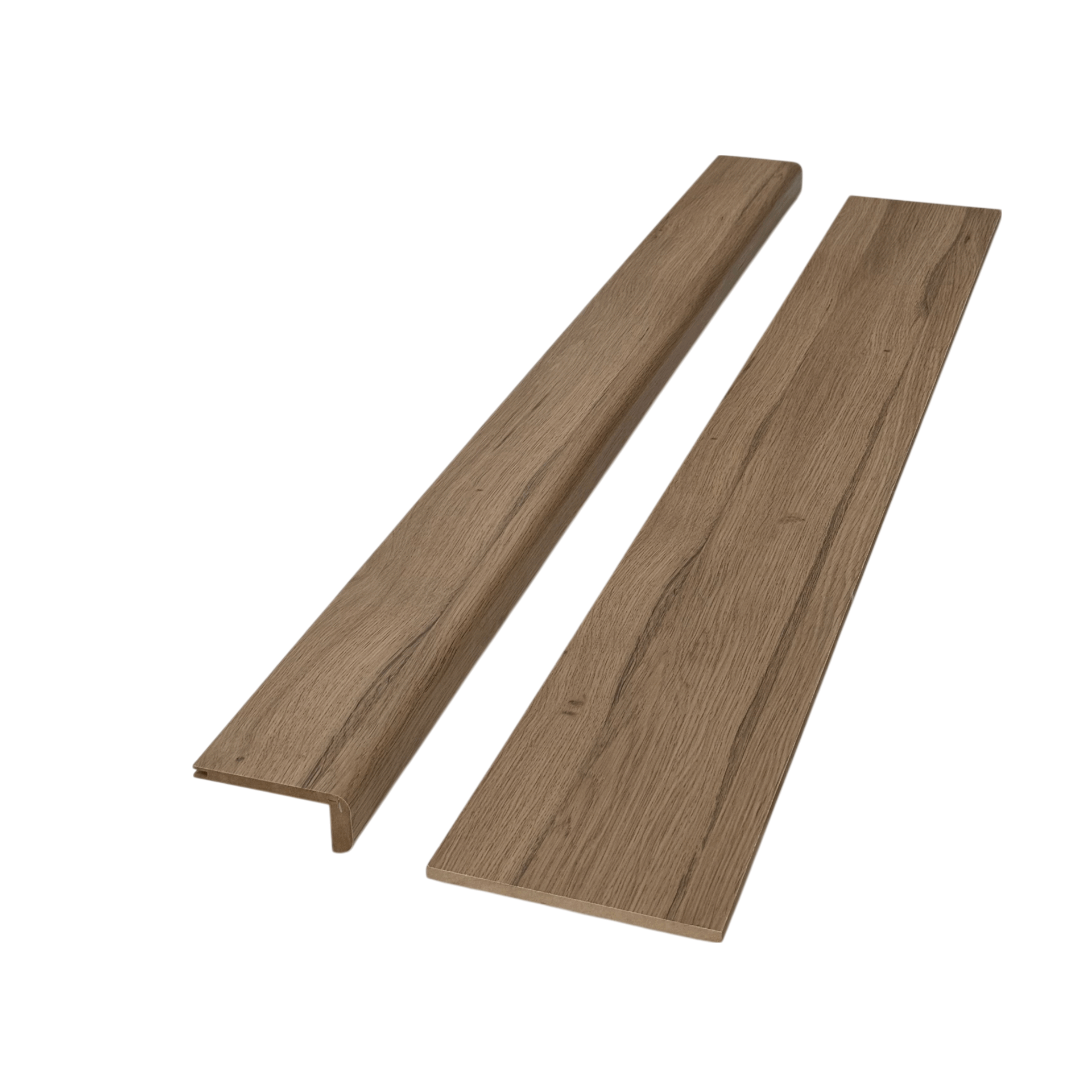 Wild Oak Wood Grain Stair Nose & Riser - T&G Profile