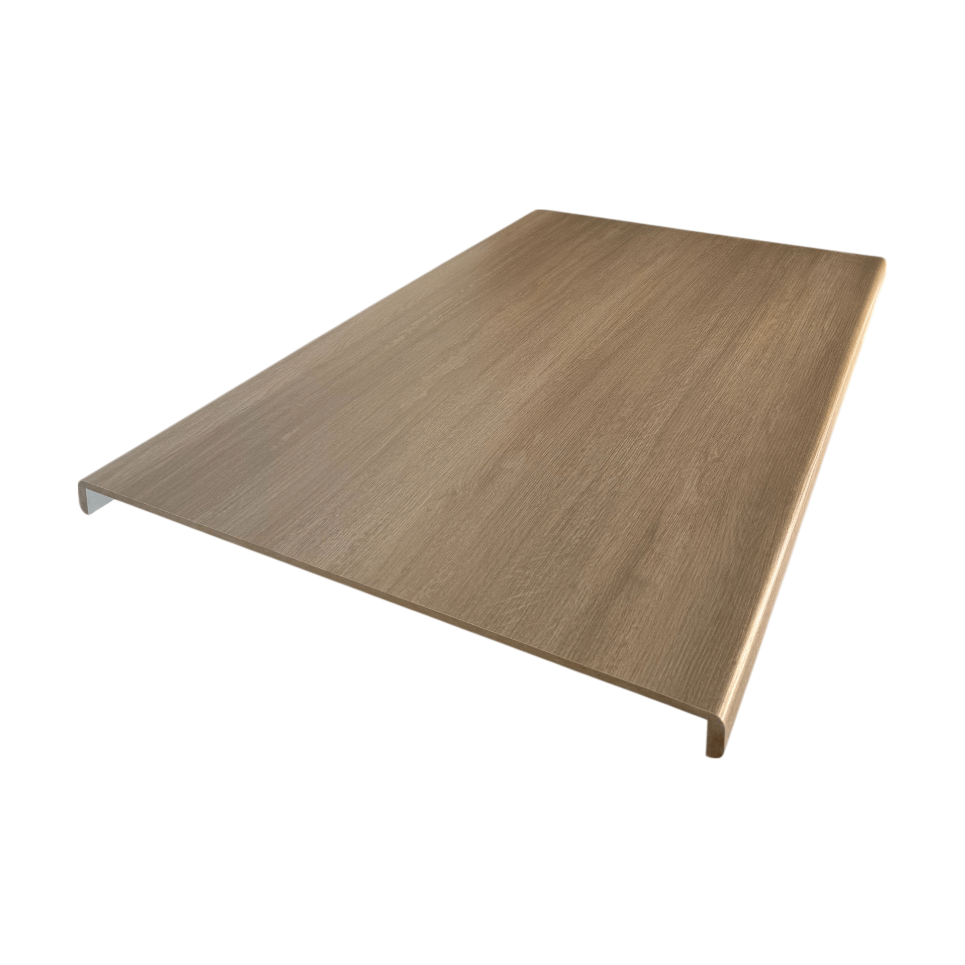 Roicha Oak Beige Wood Grain Double Winder Tread & Riser