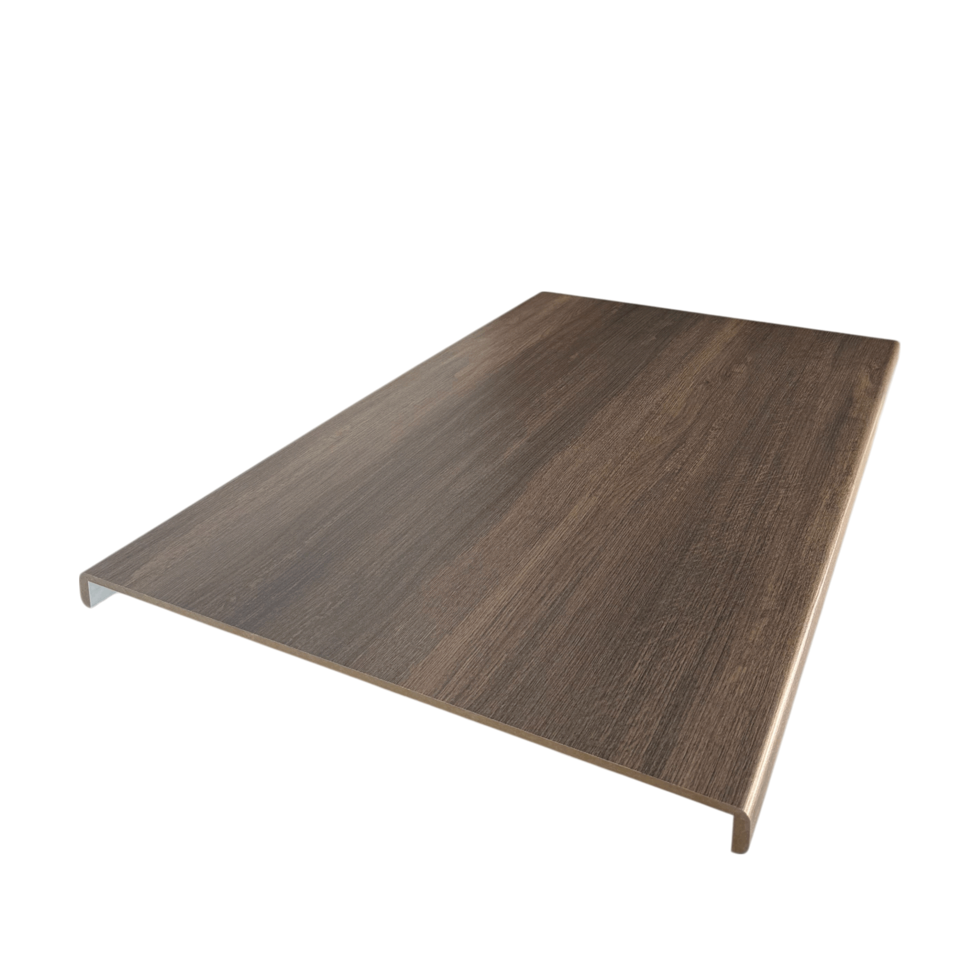 Milani Dark Oak Wood Grain Double Winder Tread & Riser