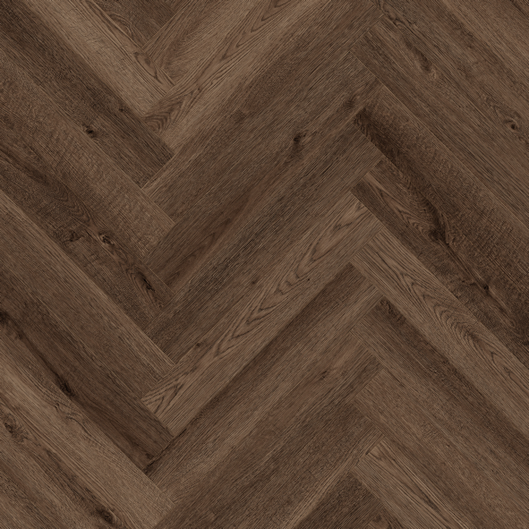 Saddlewood Oak Herringbone Aqua