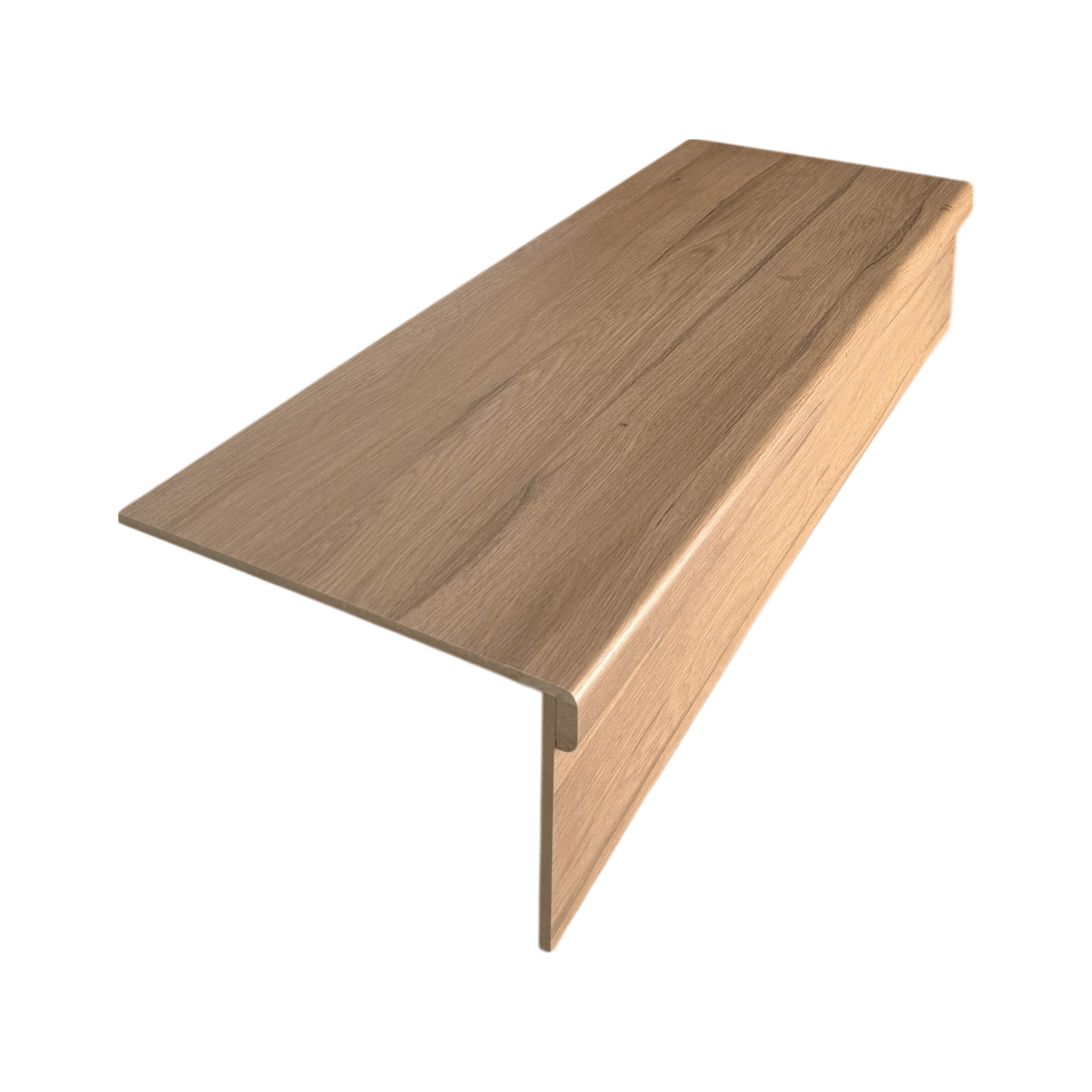 Wild Oak Wood Grain Single Stair Tread & Riser